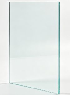 Bent glass panel for cake and bakery display cabinets